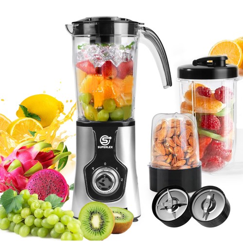Superlex 6in1 juicer blender - 6in1,