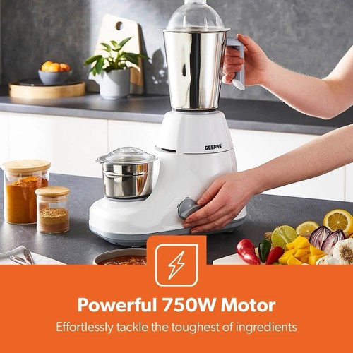 Geepas 750w mixer grinder - 750w,